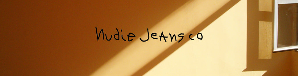 Nudie Jeans Banner Blurred Background