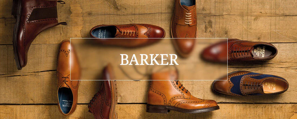 Barker Shoes Banner Blurred Background