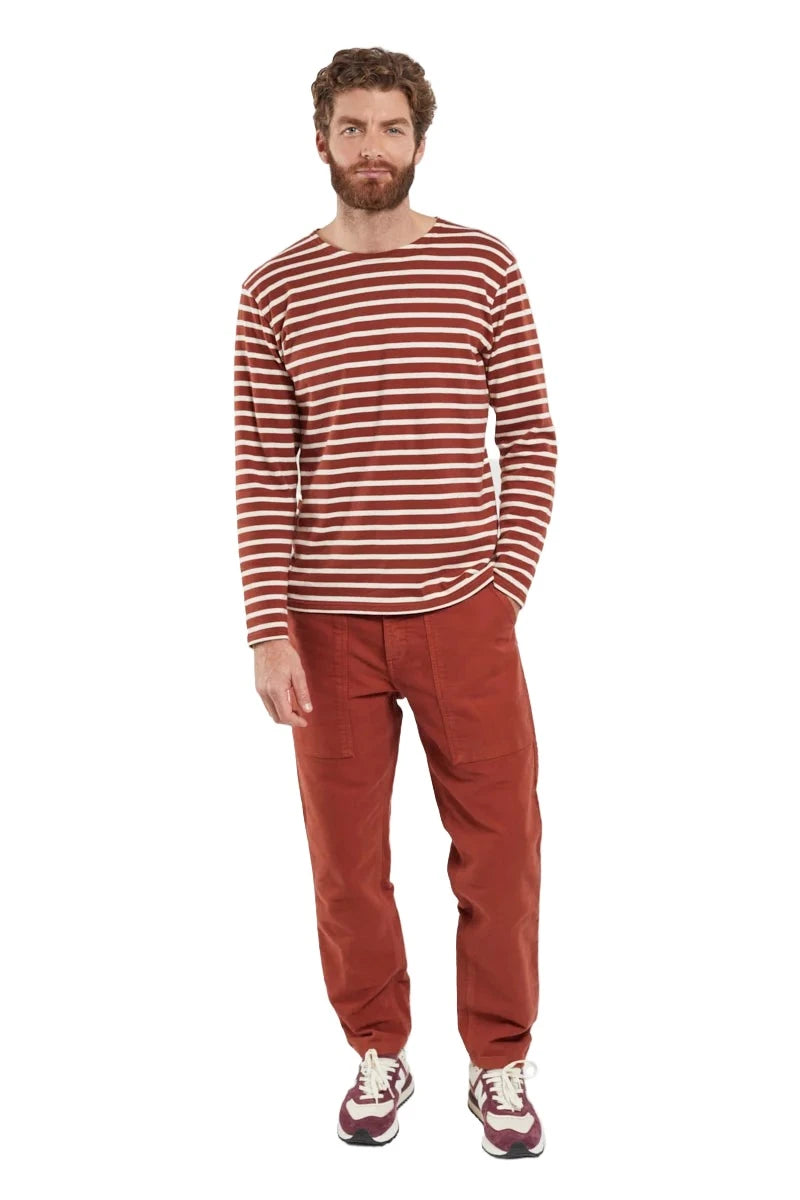 Striped trousers 2025 mens outfit