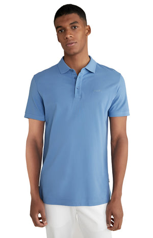 Light blue polo t discount shirt
