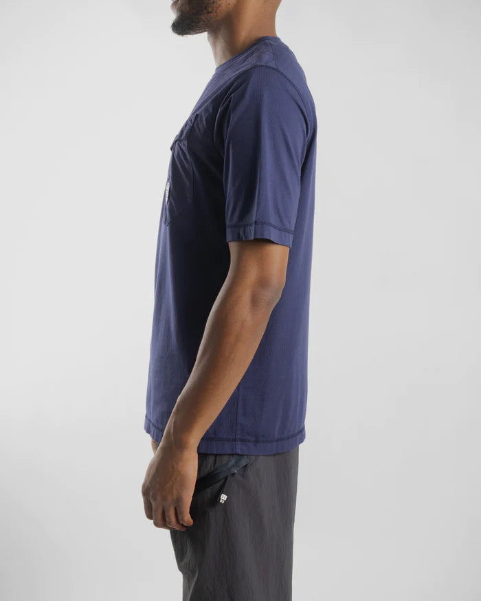 ID60430-ST95 Navy Pocket T-Shirt | Zebra Menswear