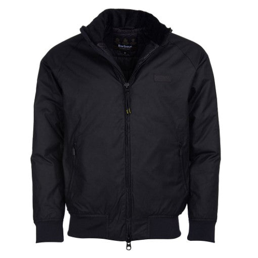 ID20078-Barbour Black Westway Jacket | Zebra Menswear